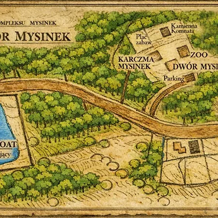 Dwór Mysinek Quarto em Acomodações Particulares